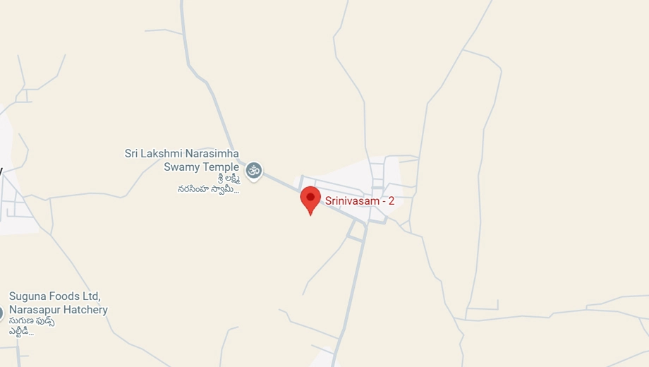 Location of Suvarna Srinivasam 2 in Sangareddy, Hyderabad - Image 343363