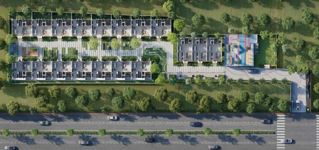 Master Plan of Punamiya Row Villa 18 in Ravet, Pune - Image 343372