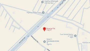 Location of Suvarna Lake City - Image 343391