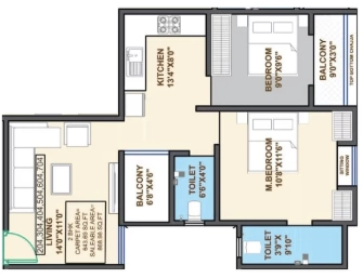 1 BHK Flat in Siddhivinayak Celestial in Charholi, Pune - Image 885239