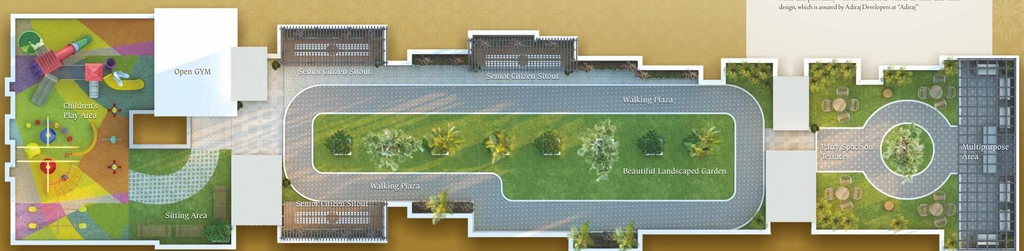 Master Plan of Adiraj Bavdhan in Bavdhan, Pune - Image 343514