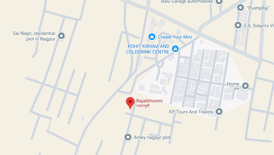 Location of Tirupati Rajatbhoomi 10 in Jamtha, Nagpur - Image 344272