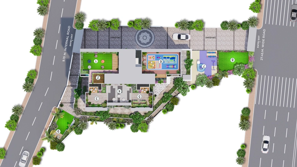 Master Plan of Alfred Splendour in Malad West, Mumbai - Image 344290