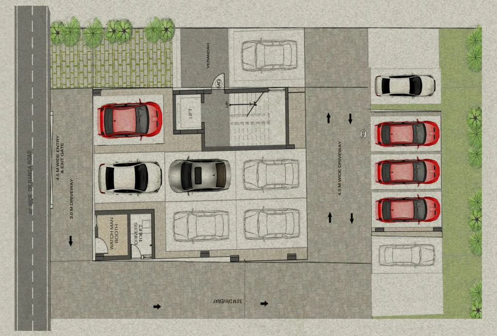 Master Plan of Voora TRM Court in Mylapore, Chennai - Image 344457