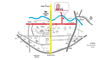 Location of DML Hexa Towers - Image 344598