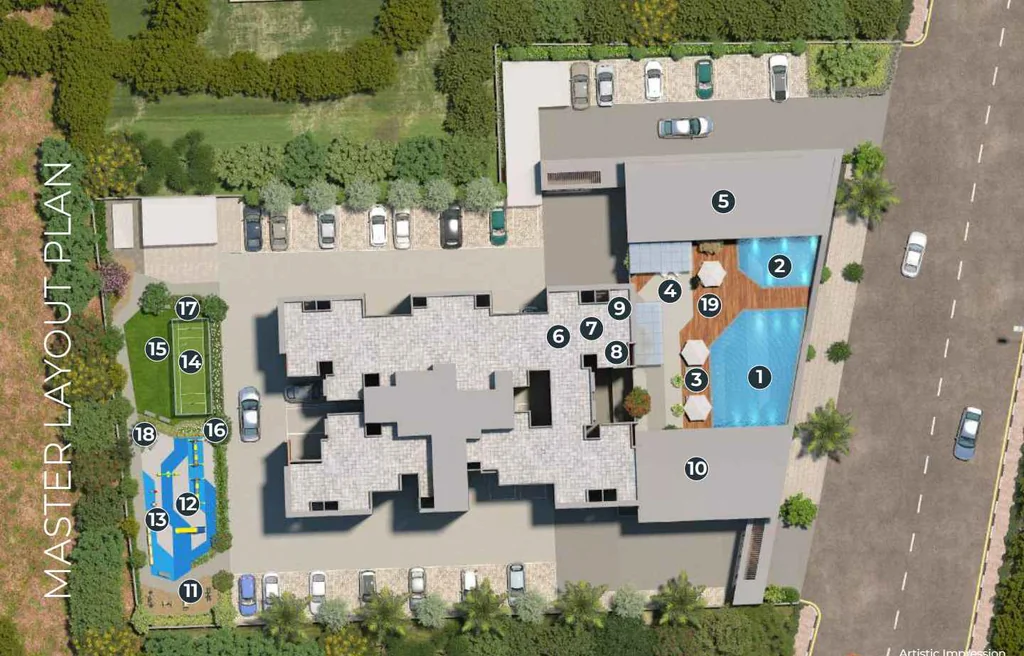 Master Plan of Gaikwad Unico in Ravet, Pune - Image 344638