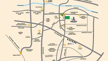 Location of Bhosale Galaxy - Image 344685