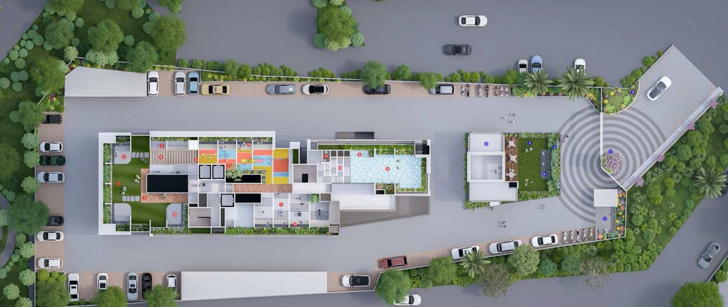 Master Plan of EH Sky Tower in Bavdhan, Pune - Image 344753