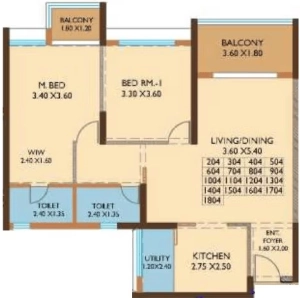 2 BHK Flat in MCG Aalaap in Nanded, Pune - Image 886254