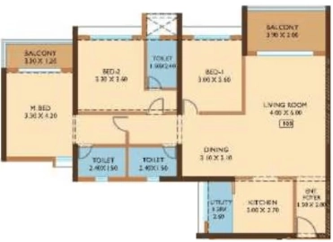 3 BHK Flat in MCG Aalaap in Nanded, Pune - Image 886256
