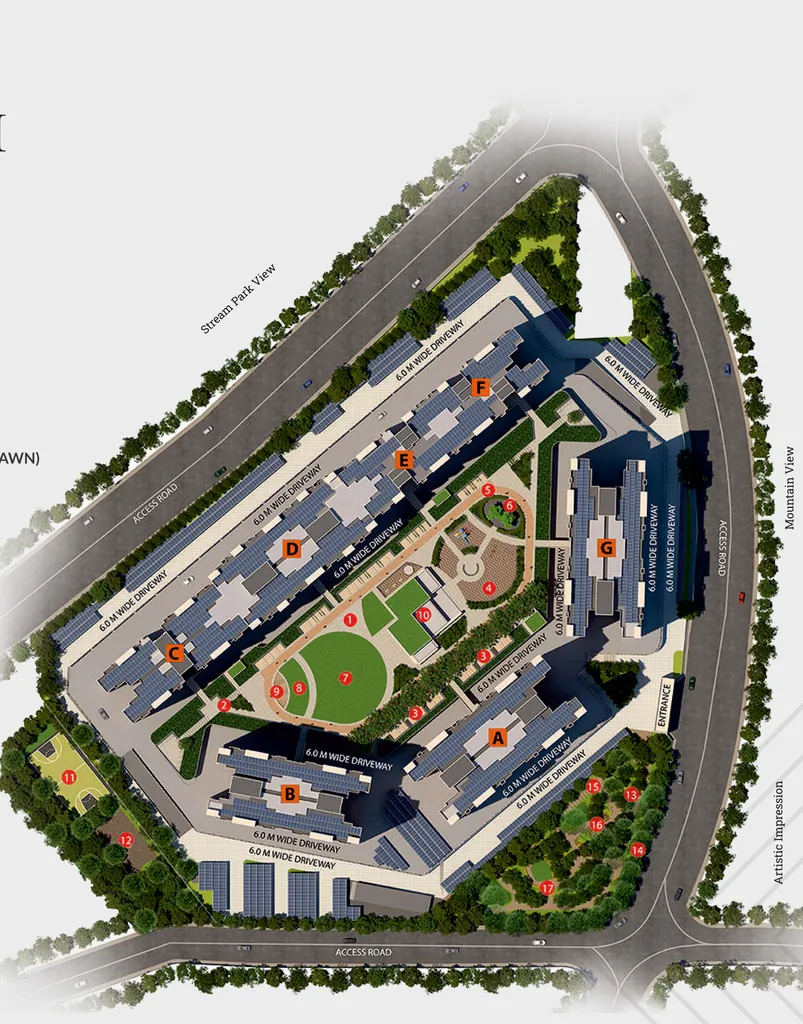 Master Plan of MCG Aalaap in Nanded, Pune - Image 345013