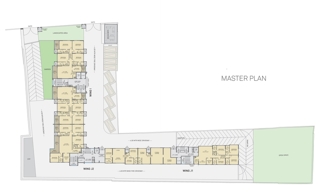 Master Plan of Neelsidhi The Luxe in Shivaji Nagar, Pune - Image 373807