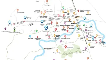 Location of Godrej The Aqua Retreat - Image 345069