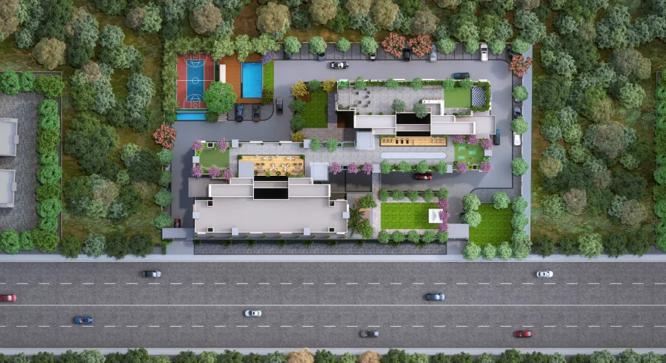Master Plan of 24 Life Exotica in Moshi, Pune - Image 345096