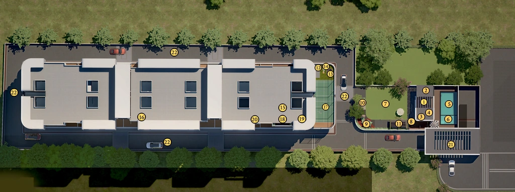Master Plan of Goyal My Home Upper in Kharadi, Pune - Image 345201