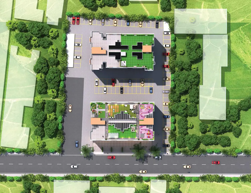 Master Plan of Aksha Vrundavan 3 in Chikhali, Pune - Image 345274