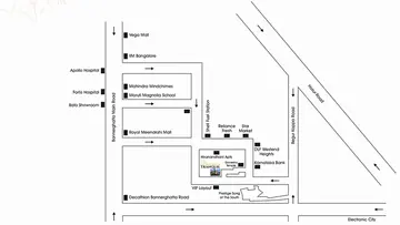 Location of Aishwaryam Tranquil - Image 345563