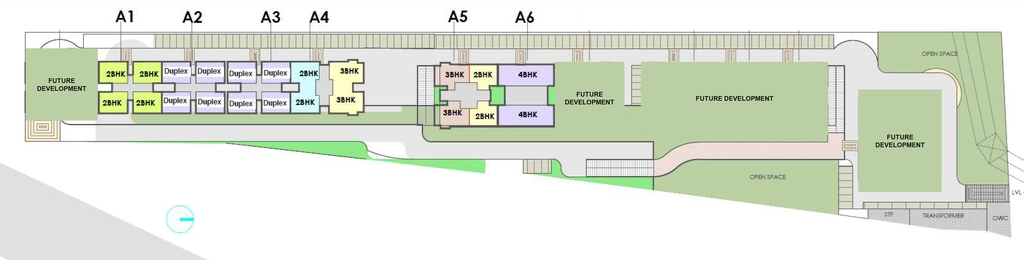 Master Plan of Mantra Meridian Riverside in Balewadi, Pune - Image 346535