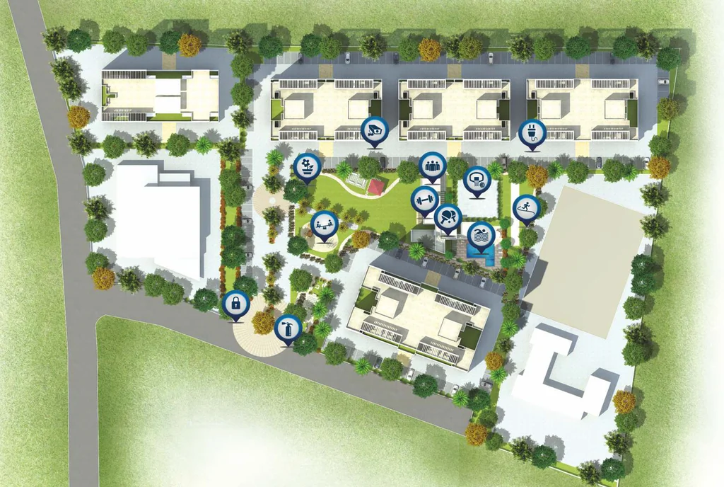 Master Plan of Mulik Luxuria in Wagholi, Pune - Image 346596