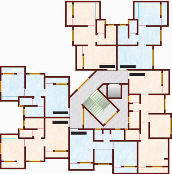 Floor Plan of Bhavani Darshan in Palghar, Palghar - Image 20307
