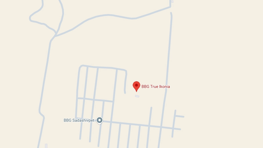 Location of BBG True Ikonia in Shadnagar, Hyderabad - Image 346893