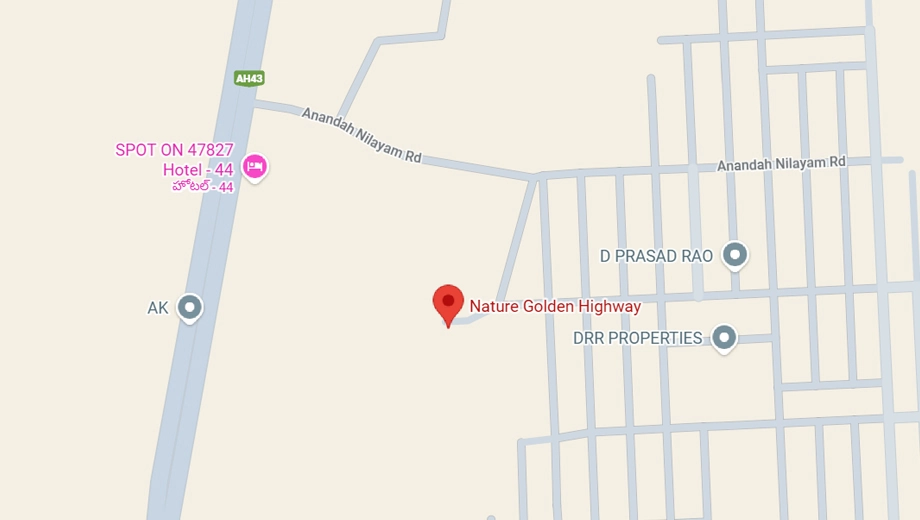 Location of Sunrise Nature Golden Highway in Shadnagar, Hyderabad - Image 347143