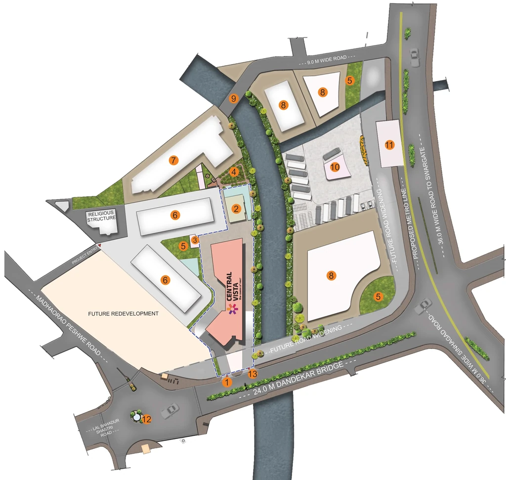 Master Plan of Naiknavare Central Vista in Sadashiv Peth, Pune - Image 347175