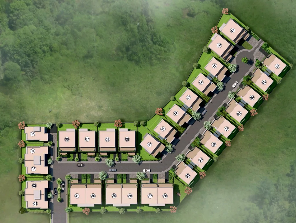 Master Plan of Paranjape The Rivolo in Bhugaon, Pune - Image 347253
