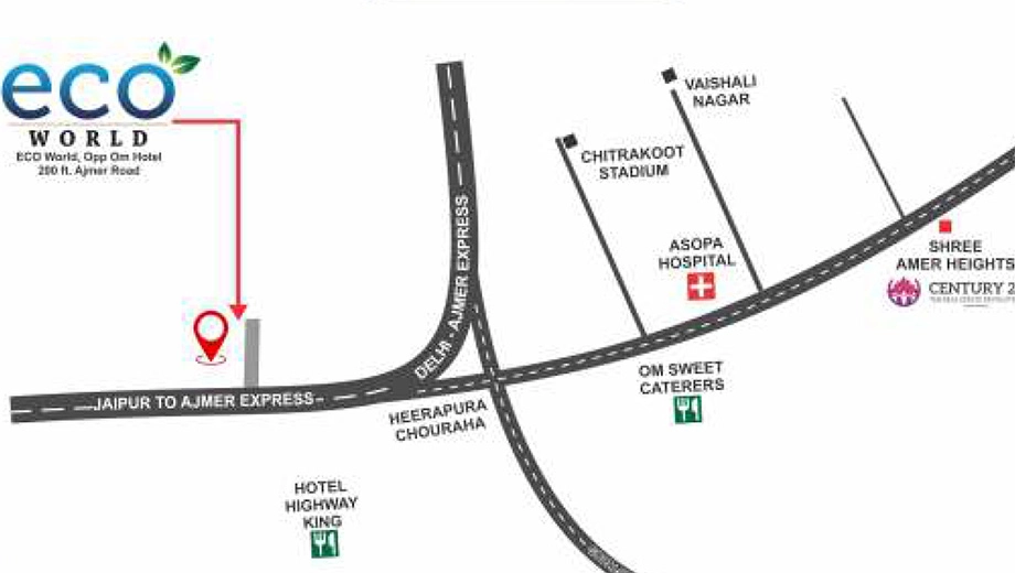 Location of Ecoworld - Image 395054