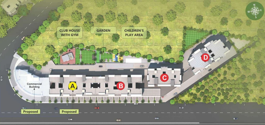 Master Plan of RKL Lunkad Shivpuram in Charholi, Pune - Image 347501