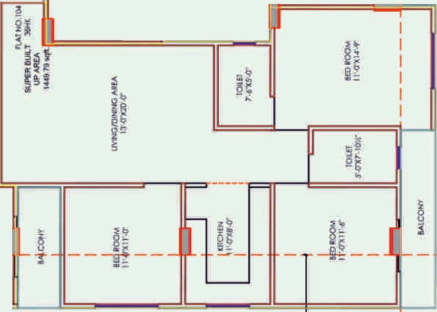 3 BHK Flat in Shree Ram Green Park in Heerapura, Jaipur - Image 887478