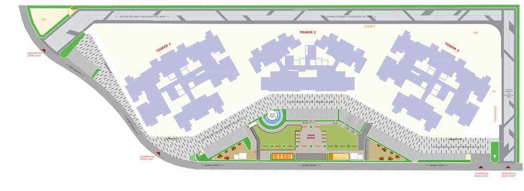 Master Plan of Saheel Landmarc in Hinjewadi, Pune - Image 347624