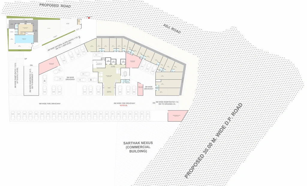 Master Plan of Sarthak Highreach in Dhayari, Pune - Image 347803