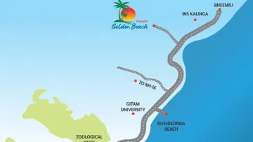 Location of Charan Golden Beach - Image 347857