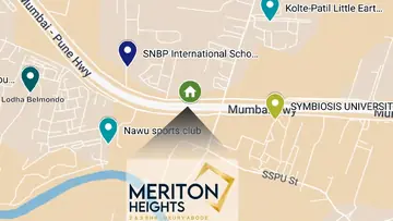 Location of Shubhlaxmi Meriton Heights - Image 347979