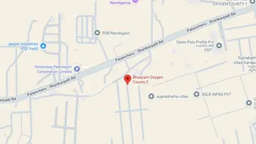 Location of Bhashyam Oxygen County Phase 2 - Image 348062