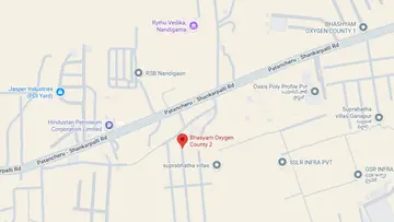 Location of Bhashyam Oxygen County Phase 2 Extention - Image 348066