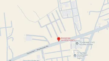 Location of Bhashyam Oxygen County Phase 1 - Image 348114