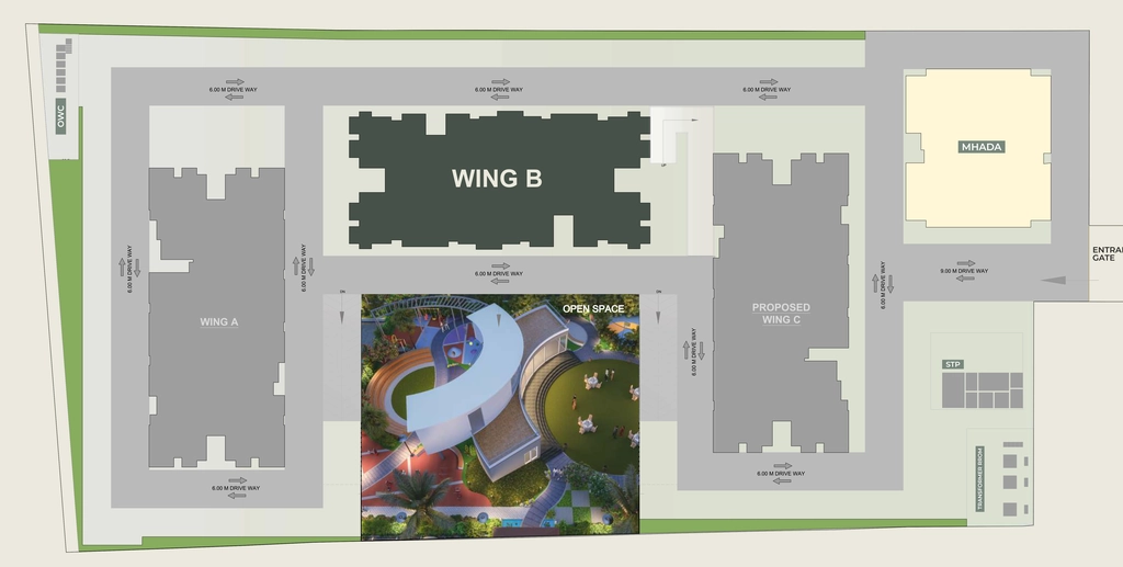 Master Plan of Sonai Clara in Ravet, Pune - Image 348173