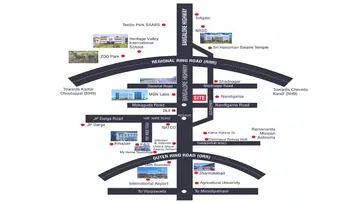 Location of Bhashyam Land Mark County - Image 348302