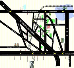 Location of Bhashyam Cristal County Phase 6 - Image 348315