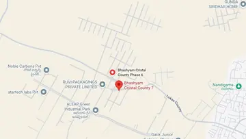 Location of Bhashyam Cristal County Phase 7 - Image 348320