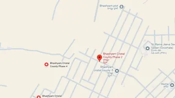 Location of Bhashyam Cristal County Phase 2 - Image 348325