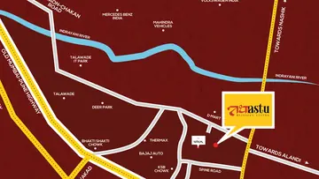 Location of Vrunda K K Tathastu - Image 348551