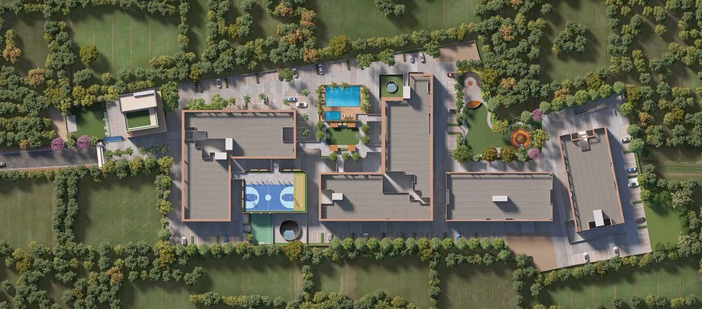 Master Plan of Vrunda K K Tathastu in Moshi, Pune - Image 348549