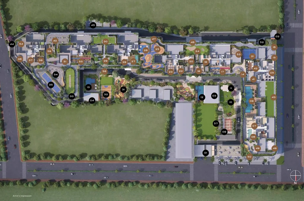 Master Plan of Vyom Sigma Avinea in Hadapsar, Pune - Image 348581