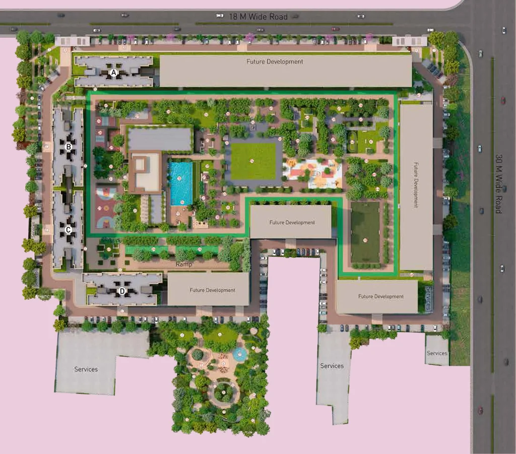 Master Plan of Birla Evam Phase 1 in Manjari Khurd, Pune - Image 348597