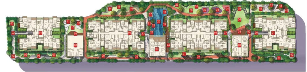 Master Plan of Yashada Earthsong in Ravet, Pune - Image 348611