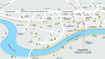 Location of Harsiddh Heartland - Image 348658
