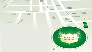 Location of Meghavarsha Maruti Greenland - Image 348724